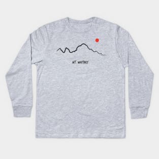 MOUNT WHITNEY T-SHIRT Kids Long Sleeve T-Shirt